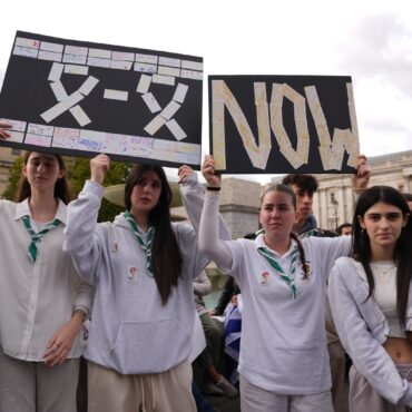 Rally Marking Two Years Since October 7 Attacks