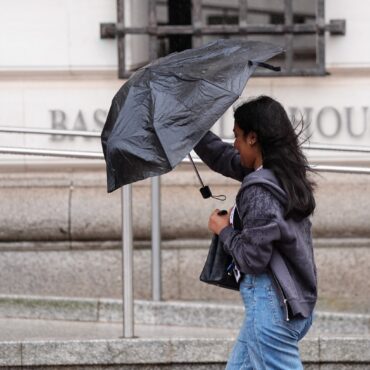 Amber Warnings For Persistent And Heavy Rain From Storm Claudia