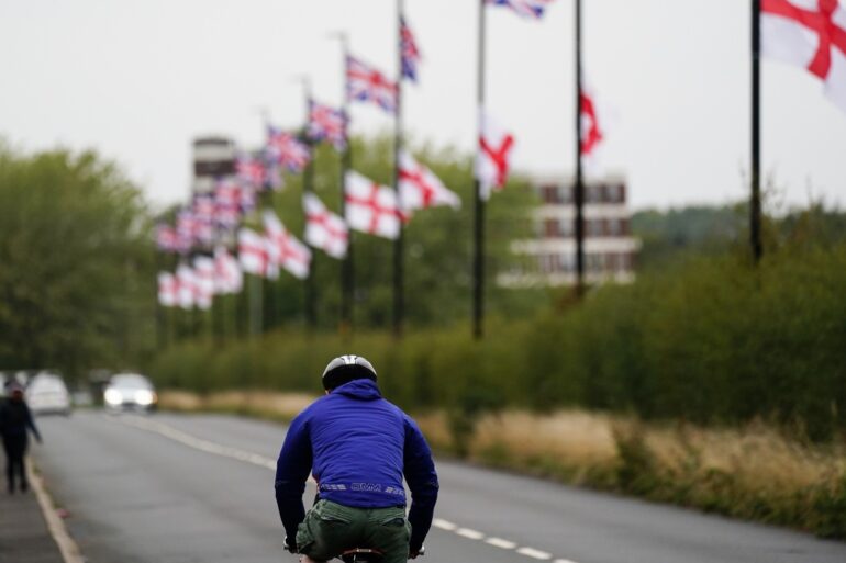 St Georges Flags Create No Go Zones For NHS Staff Health Leaders Warn