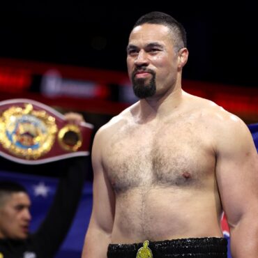Joseph Parker Failed Drugs Test On Day Of Heavyweight Bout With Fabio Wardley
