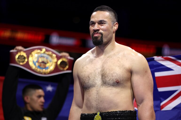 Joseph Parker Failed Drugs Test On Day Of Heavyweight Bout With Fabio Wardley