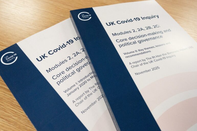 Covid Probe Calls For Reform To Help The UK Be Better Prepared For Pandemics