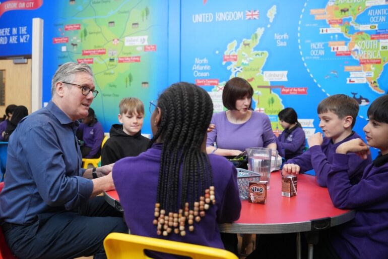 Starmer Dishes Up As More Free School Meals Set To Be Rolled Out