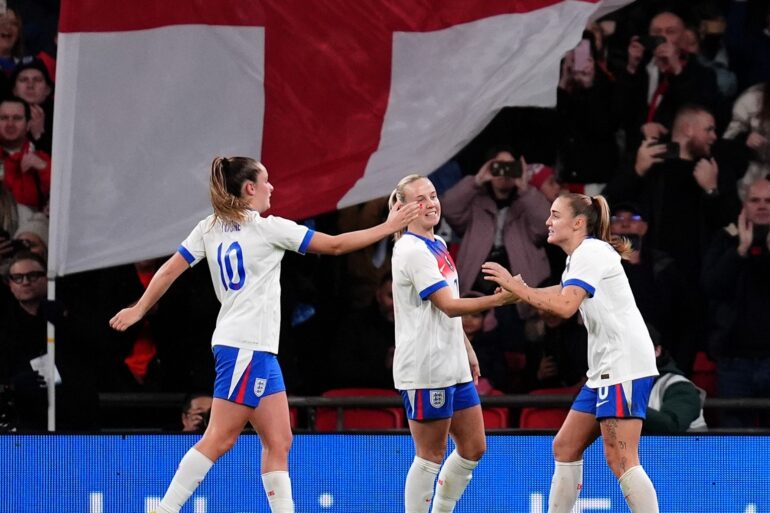 Georgia Stanway Treble Helps England Thrash China At Wembley