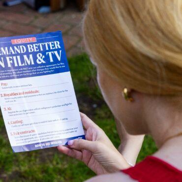 TV And Film Performers To Vote On Strike Action Over AI Scanning