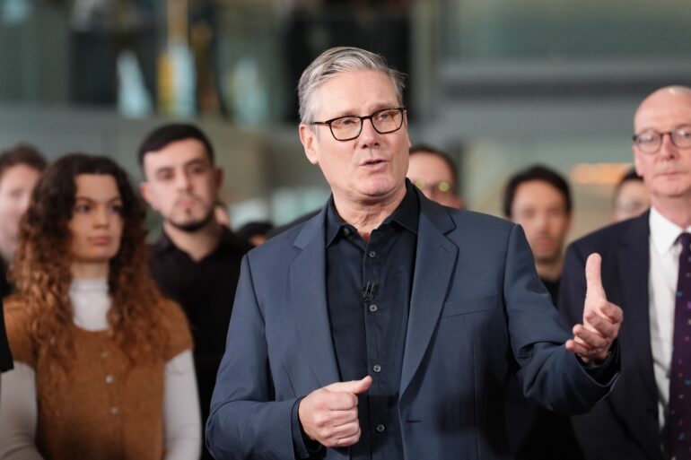 Starmer Says He Wants Apprentices At Top Of Politics