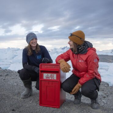Kings Special Post Box Delivery For Scientists In The Antarctic