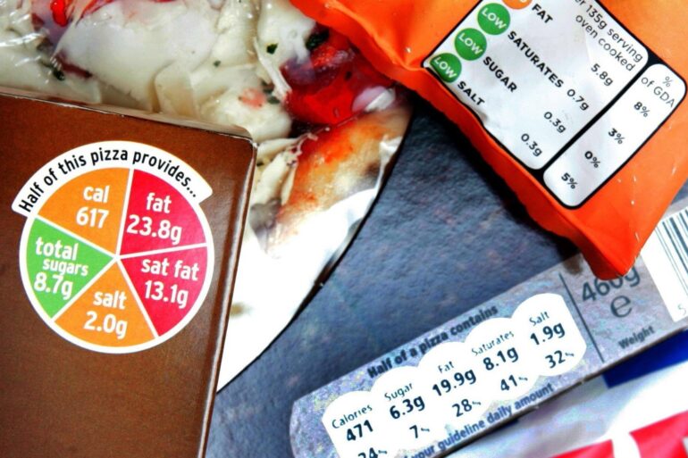 Government Urged To Make Nutrition Labels On Front Of Food Packaging Mandatory