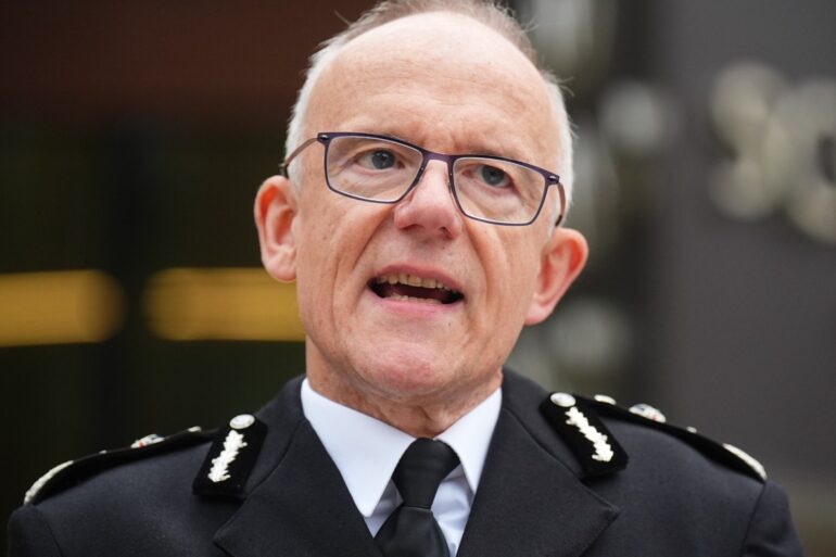 Met Commissioner Sir Mark Rowley Calls For Dramatic Police Reforms
