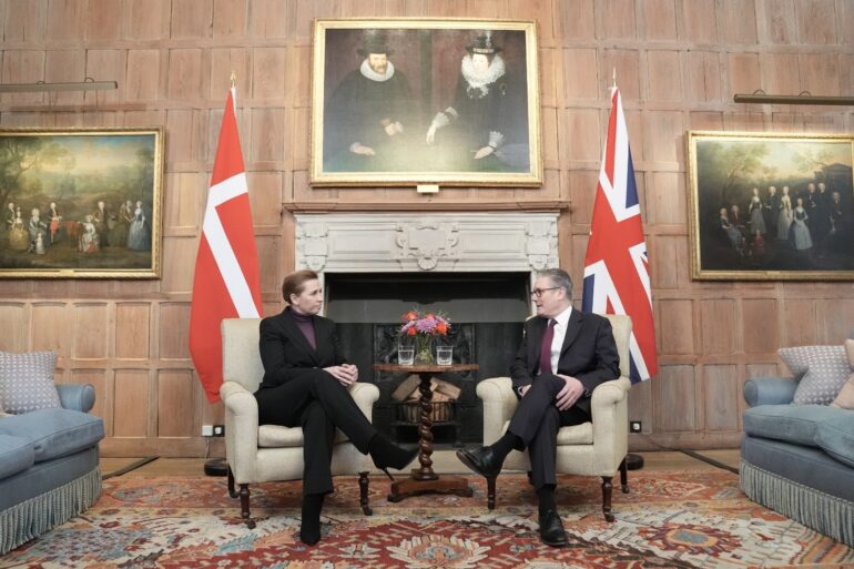 Keir Starmer And Danish PM Discuss Vital Steps Towards Arctic Security