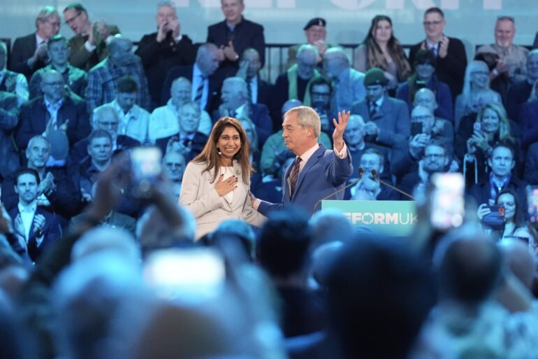 Former Tory Home Secretary Suella Braverman Defects To Reform UK