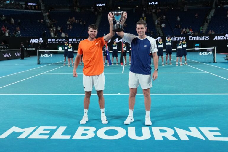 Britains Neal Skupski Wins Mens Doubles With Christian Harrison In Melbourne
