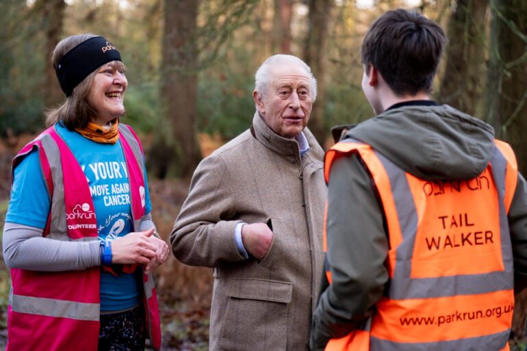 King Surprises Joggers At Sandringham Parkrun For Second Year In A Row